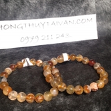 Vòng tay đá Cẩm Thạch Huyết 8mm