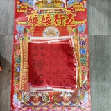 Bộ giấy cúng Ngũ Hành Nương Nương (đầy đủ)