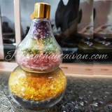 Hồ lô đá Thạch Anh ngũ sắc