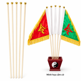 Thanh cắm Gỗ dài 55cm(Cờ Lớn)