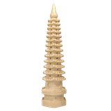 Thanh lý Tháp văn xương gỗ đào 13 tầng