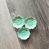 Khay đế Sứ(nhang nụ) 5.2cm-Dày