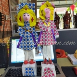 Hình nhân,Hình nộm Giấy [3.5*44cm]
