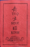 Sách Thọ Sinh Kinh[19*12cm]