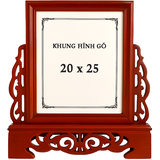 Khung hình thờ gỗ 20cm*25cm (r*c)