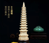 Tháp Văn Xương gỗ Đào 11 tầng (18cm)