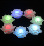 Đèn Hoa sen LED dùng Pin sen Trắng Nhỏ(7cm)