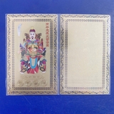 Kim bài Thái Tuế 2026 Mạ Đồng[ 8*5cm]