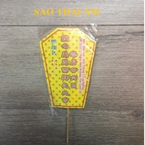 Bài vị cúng Sao Cửu Diêu Tinh Quân- có Cây(7 nến vàng)