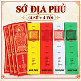 Sớ Địa Phủ(Thiên,Địa,Nhạc,Thủy Phủ) - 4 Vỏ
