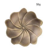 Khay đế cắm nhang Vòng,Cây Hoa Đồng Trơn 9.8*1.2cm