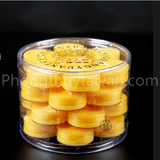 Nến hộp Bơ 28 viên 4h màu Vàng