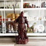 Tượng Quan công Đứng Poly 28*66cm