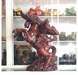 Tượng Quan Công Phi Mã Poly 41*52c