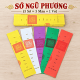 Sớ Ngũ Phương(5 Sớ)/1 Vỏ Đỏ