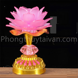 Đèn Hoa sen 52 (không) bài hát (8.6*16.5cm)