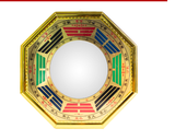 Gương Bát quái 8 quẻ Hậu Thiên (nẹp)