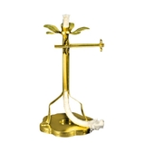 Chân đế Bấc Ba Chân 5*6cm đầu sen 5 cánh nhỏ(điều chỉnh được lửa)