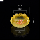 Đế đèn Lưu ly 8*6*4.5cm(không đế sen)