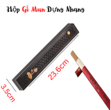CB Hộp Nhang Không Tăm - Đen(Gỗ Mun 23cm)