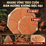 Nhang Vòng Treo Đàn Hương (Lớn) Loại 7 Ngày,15 Ngày