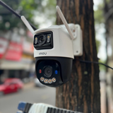 S7XEP (6MP) xoay 360, cam 2 mắt, có đèn xanh đỏ báo động, có màu đêm, đàm thoại 2 chiều