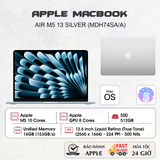 Laptop Apple MacBook Air 13 inch M5 Bạc 10CPU/8GPU/16GB/512GB - MDH74SA/A