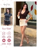 Kyo Skirt - Grey/Begie