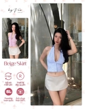 Beige Skirt