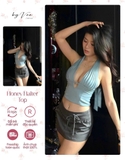 Honey Halter - Blue