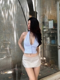 Beige Skirt