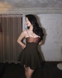 Melt Dress - Brown