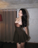 Melt Dress - Brown