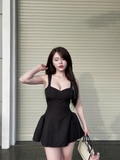 Flame Noir Dress