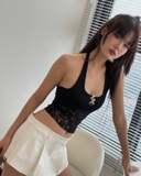 Low waist simple skirt