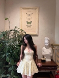 Lavie Dress - Yellow/Blue