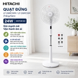 Quạt đứng Hitachi LF-D6RCWM / LF-D6RCGM (Trắng/Xám) -24W - motor DC