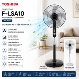 Quạt Đứng Toshiba F-LSA10(K)VN / F-LSA10(H)VN - Nút nhấn (Đen/Trắng xám)