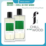 N01. Chill In The Wood - Hương Thơm Thanh Mát, Trẻ Trung Và Đẳng Cấp - F Fresh Spray (50ml)