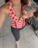 Red Checked shirt