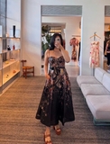 Black cocktail dress