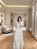Peony White Dress