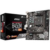 Mainboard MSI B450M-A PRO MAX (AMD AM4 - m-ATX Form Factor - DDR4)