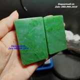 MẶT DÂY CHUYỀN VÔ SỰ BÀI NGỌC HOÀ ĐIỀN XANH