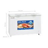 Tủ Đông Dàn Đồng Funiki Hòa Phát 330L HPF BD6330