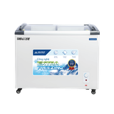 Tủ Đông Mặt Kính Cong Inverter Funiki 357L HSF AD8357.C - Dàn Đồng, Kính Low-E