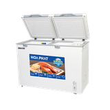 Tủ Đông Dàn Đồng Kính Cường Lực Funiki 245L HPF BD6245.T - Cánh Kính Cường Lực, 2 Ngăn Đông Mát