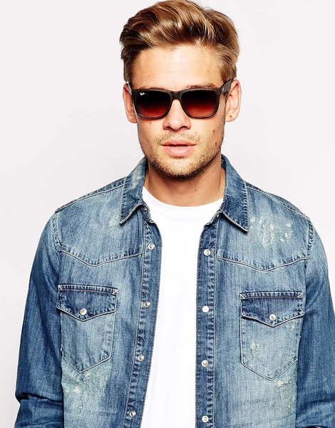 Kính mát gọng vuông Ray-Ban