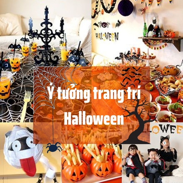 background trang trí halloween