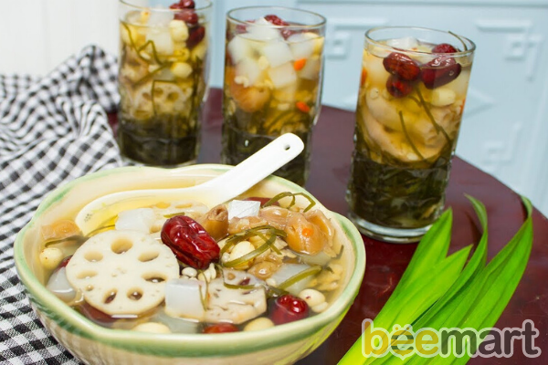 Nguyên liệu nấu sâm bổ lượng: các vị thuốc quý cho bát chè bổ dưỡng